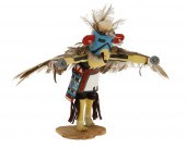 A PUEBLOAN EAGLE KATSINA FIGUR