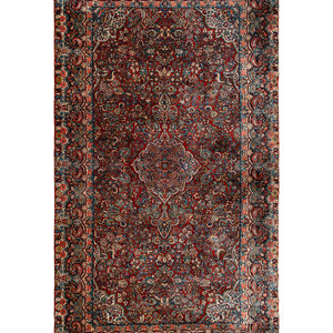 A Qazvin Wool Rug Circa 1950 18