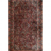 A Qazvin Wool Rug
Circa 1950
1