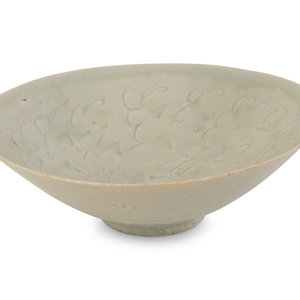 A Qingbai Porcelain Incised Bowl