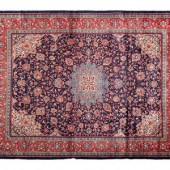 A Qom Wool Rug
20th Century
13