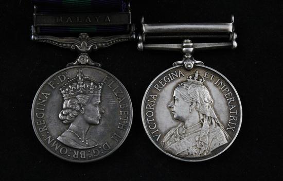 A QSA with Transvaal bar to Pte. J.