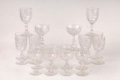 A quantity of Baccarat style l