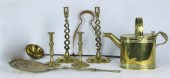 A quantity of brass including