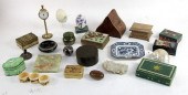 A quantity of decorative boxes