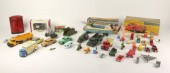 A quantity of Dinky toys unbox