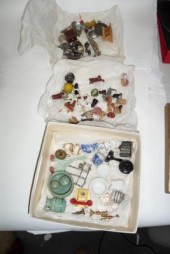 A quantity of dolls house furn