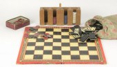 A quantity of dominoes and sun