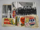 A quantity of ephemera mainly