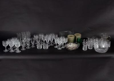 A quantity of glass ware to include