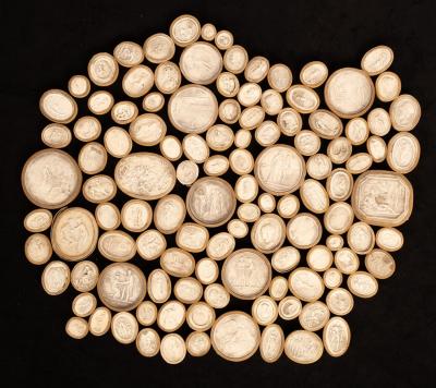 A quantity of Grand Tour plaster