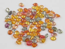A quantity of loose polished
