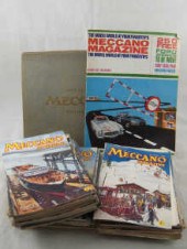 A quantity of Meccano related