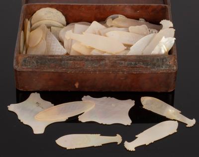 A quantity of mother-of-pearl