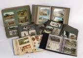A quantity of postcards contai