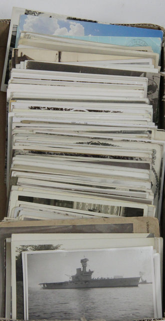 A quantity of postcards mostly