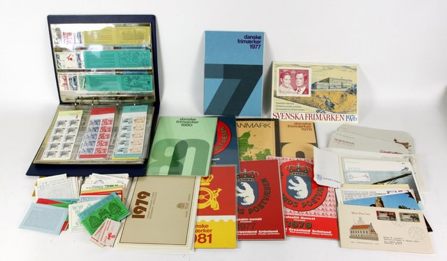 A quantity of Scandinavian books of