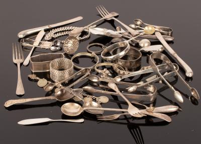 A quantity of silver to include a