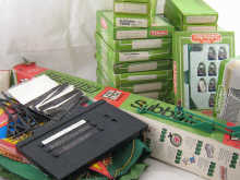 A quantity of Subbuteo equipment