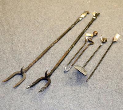 A quantity of wrought iron and