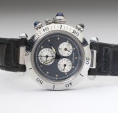 A quartz chronograph stainless