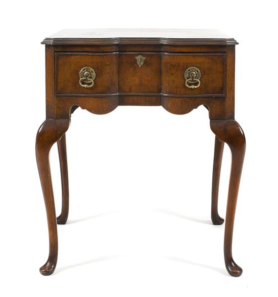 A Queen Ann Style Mahogany