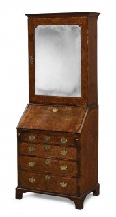 A QUEEN ANNE BURR YEWWOOD SECR