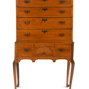 A Queen Anne Fan-Carved