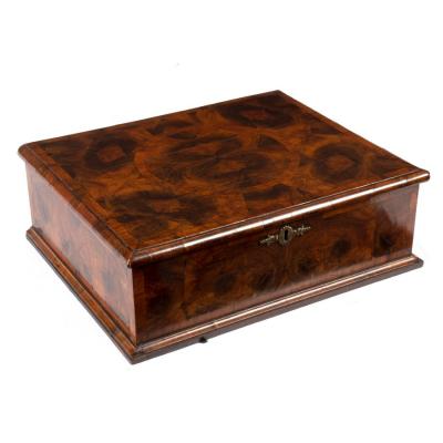 A Queen Anne oyster veneered lace