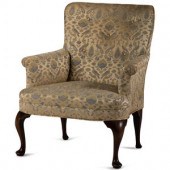A Queen Anne Style Carved Waln