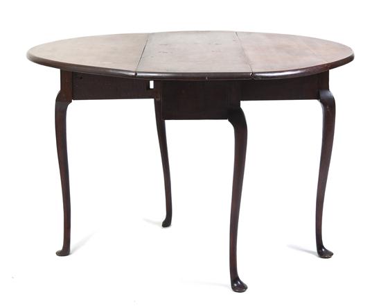 A Queen Anne Style Drop-Leaf