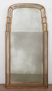 A QUEEN ANNE STYLE GILTWOOD PI