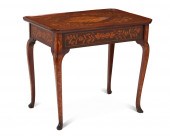 A QUEEN ANNE-STYLE MARQUETRY O