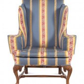 A Queen Anne Walnut Easy Chair