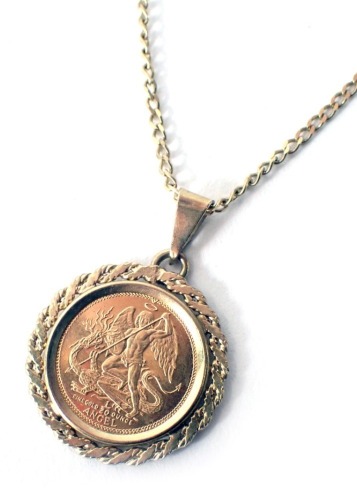 A Queen Elizabeth II 1/20th ounce