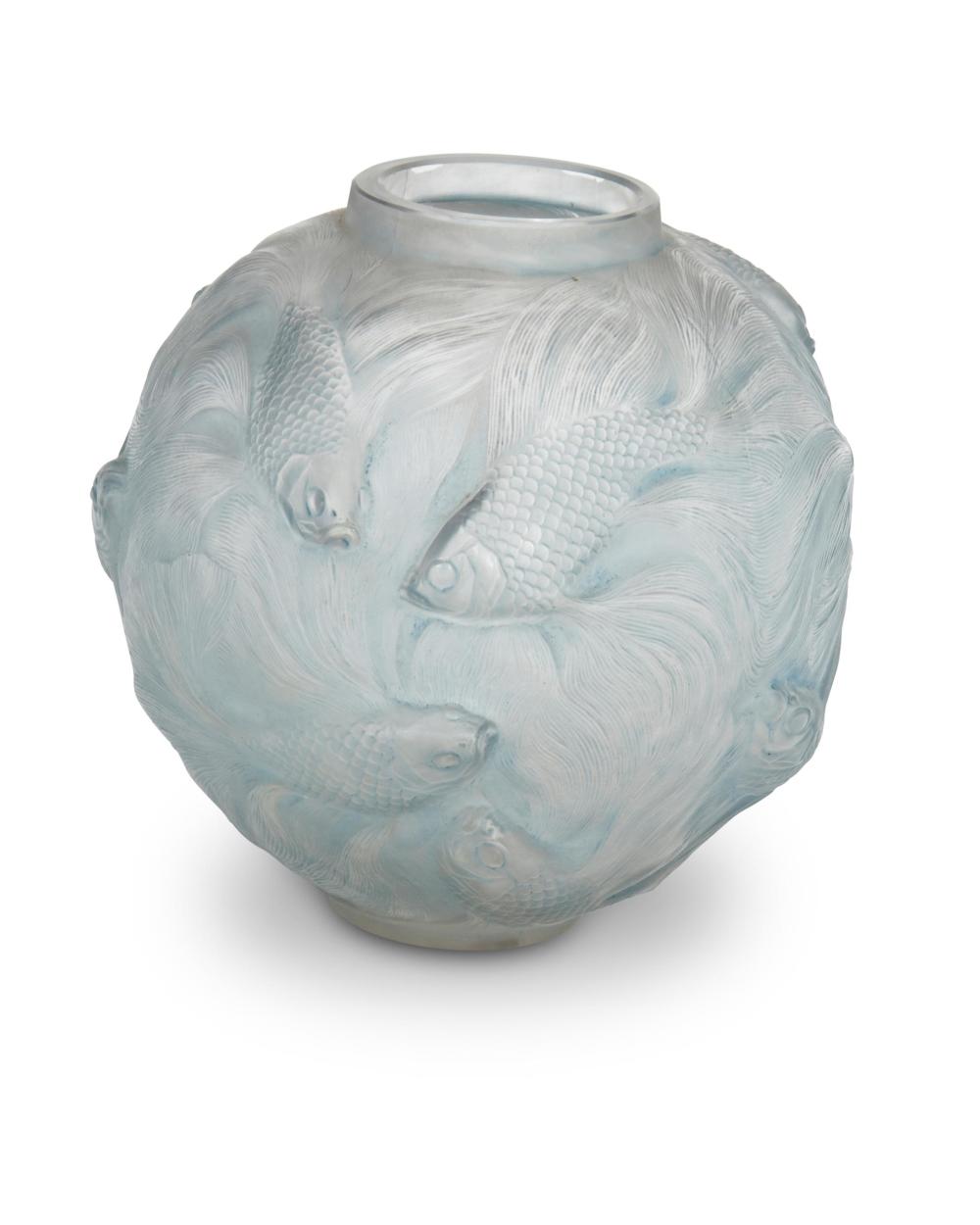 A R. LALIQUE "FORMOSE" GLASS