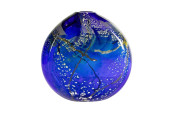 A RANDI STOLIN GLASS MOON SHAP
