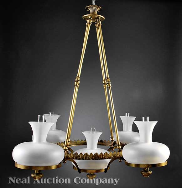 A Rare American Gilt Lacquered