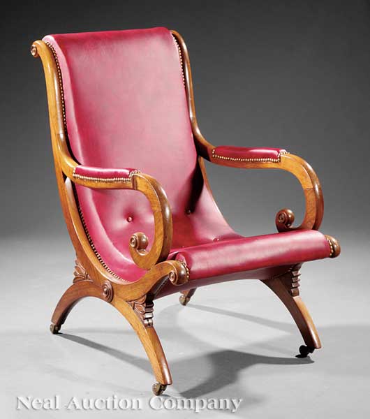 A Rare American or English Rosewood