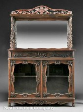 A Rare American Rococo Carved