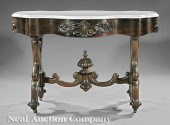 A Rare American Rococo Carved