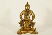 A RARE AND EXQUISITE GILT-BRON