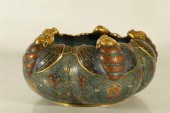 A RARE AND EXQUISITE GILT-CLOI