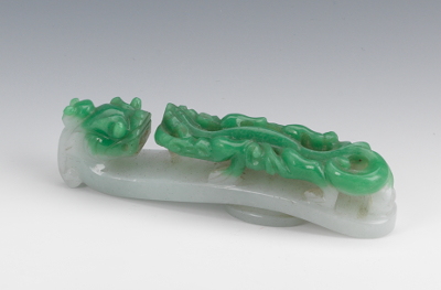 A Rare Chinese Peking Glass Belt