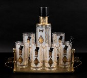A RARE GLENSHAW GLASS CO. COCK