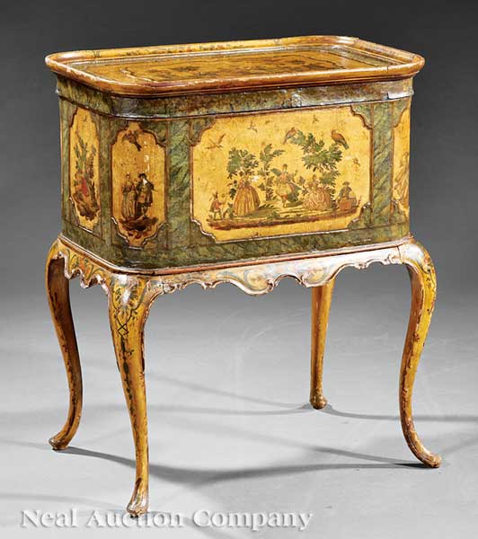 A Rare Italian Lacca Contraffatta