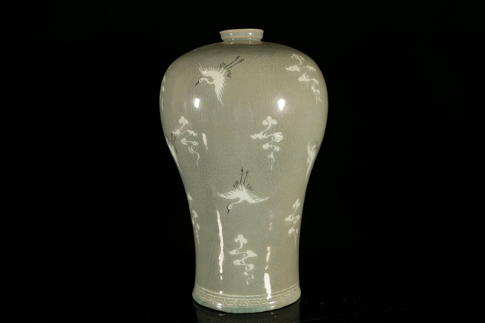 A RARE KOREAN CELADON-GLAZED