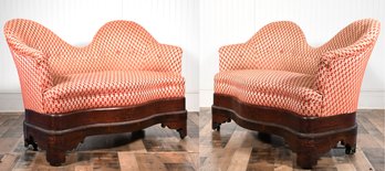 A rare pair of diminutive 19th C.