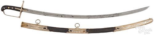 A RARE POLISH SILVER-MOUNTED