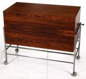 A RARE ROTATING DANISH MODERN